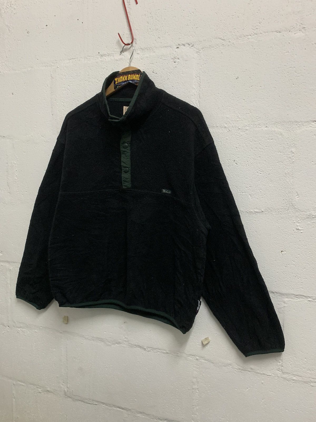 Vintage × Woolrich Woolen Mills Vintage Woolrich Fleece Half Buttom Size US L / EU 52-54 / 3 - 2 Thumbnail
