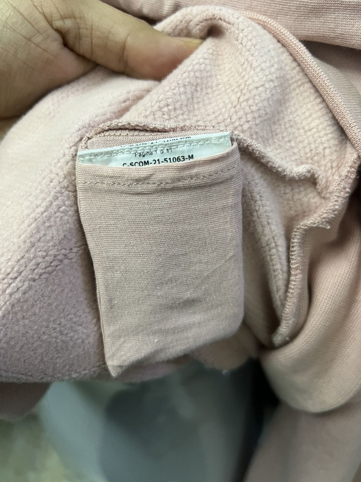 Moncler MONCLER HOODIE SOFT PINK Size US M / EU 48-50 / 2 - 6 Thumbnail