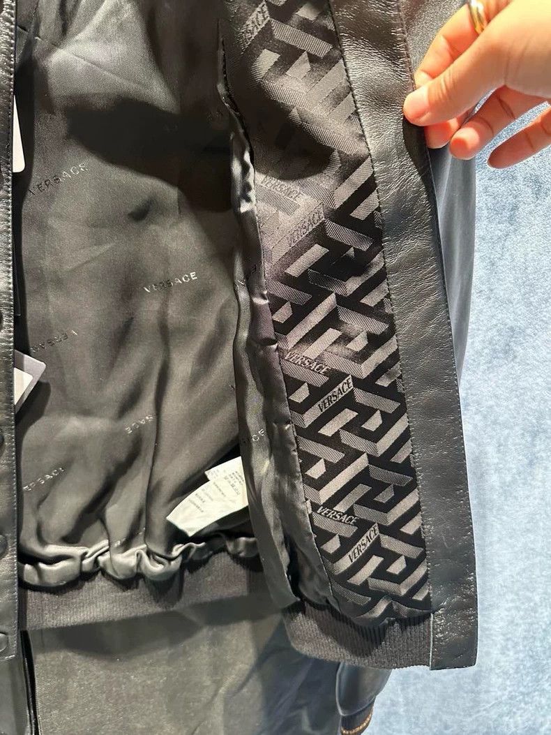 Versace Versace Women's patchwork is covered in diamond logo leath Size M / US 6-8 / IT 42-44 - 5 Thumbnail