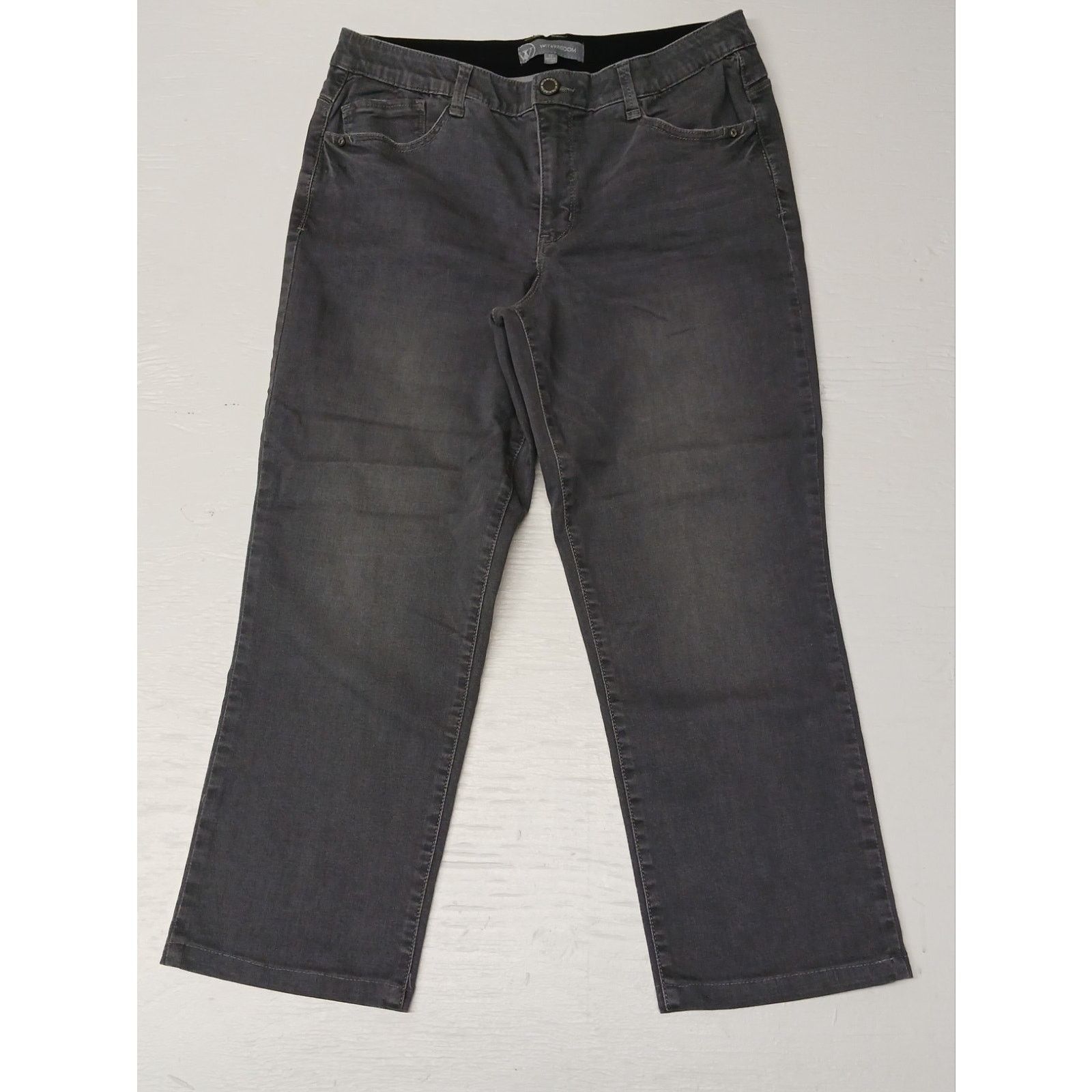 Other Wit & Wisdom Gray (12) Womens Comfort Casual Jeans Size 34" / US 12 / IT 48 - 1 Thumbnail