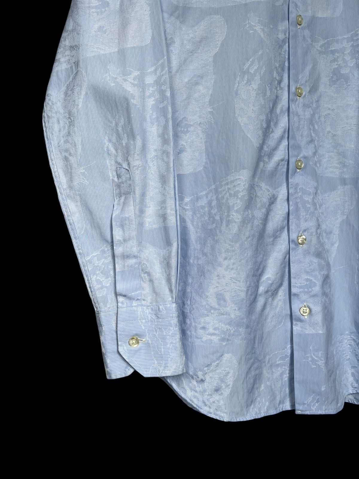 Etro Etro 🇮🇹 Leopard Motif Button Up Shirt Size US M / EU 48-50 / 2 - 4 Thumbnail