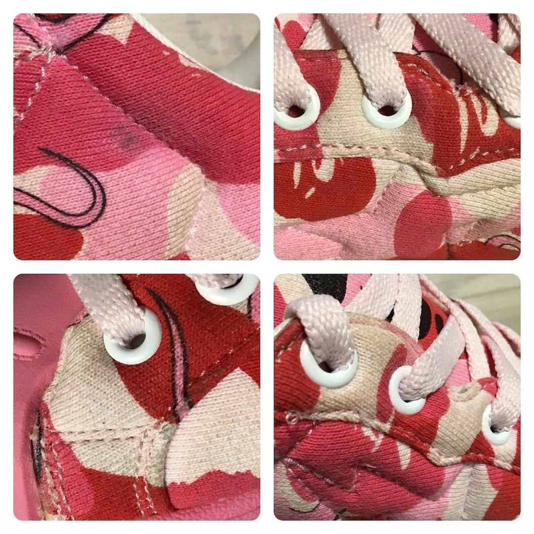 Bape × Kaws × Nigo KAWS ULTRA SKULL STA sneakers BAPE STA ABC camo Pink NIGO Size US 8.5 / EU 41-42 - 8 Thumbnail