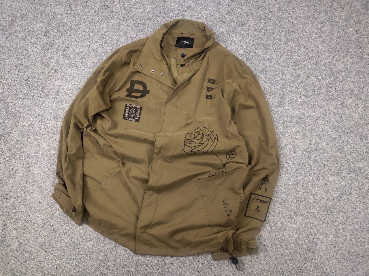 Drop Dead Clothing Drop Dead Clothing This Cruel World Oliver Overshirt Jacket Size US S / EU 44-46 / 1 - 5 Thumbnail
