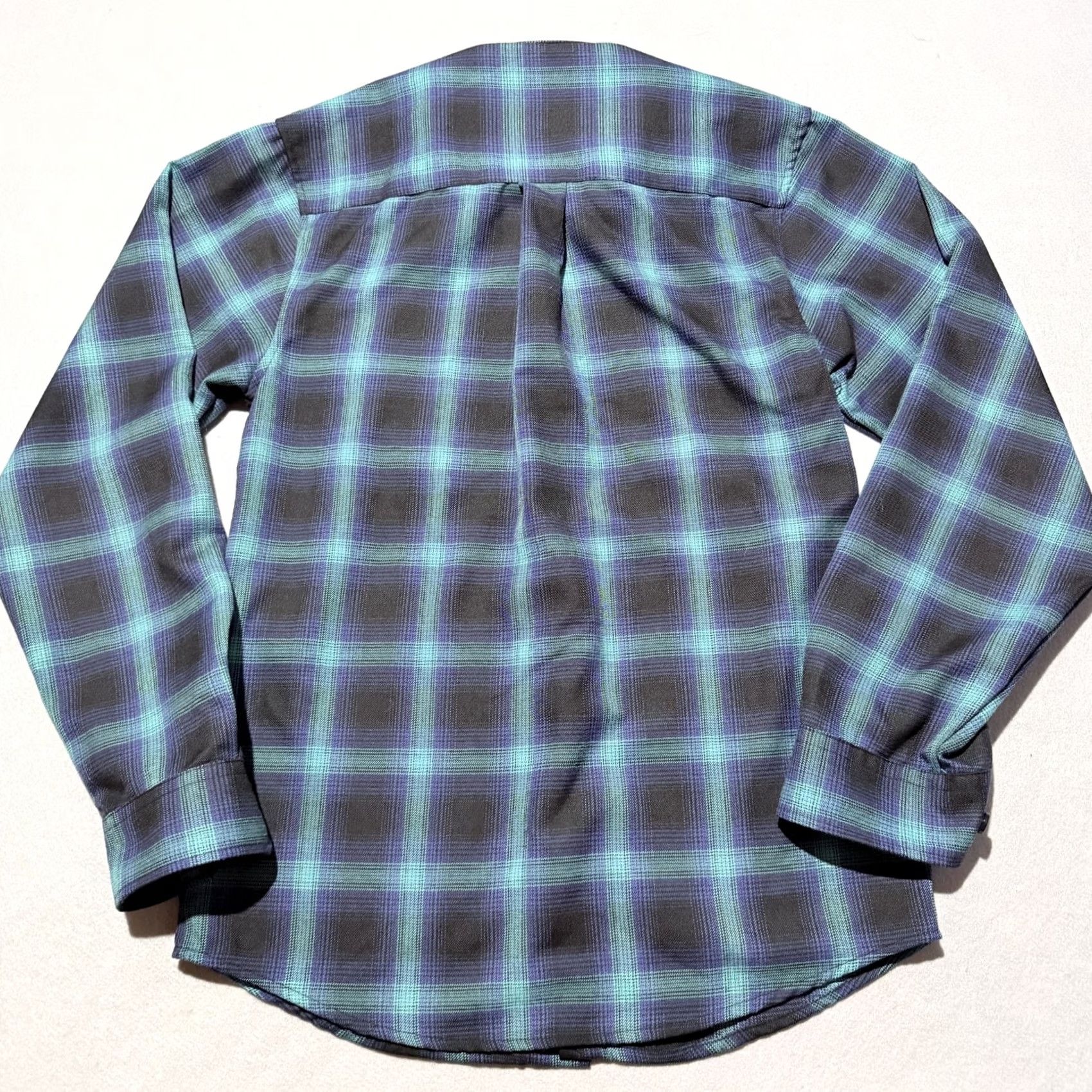 Vintage Dixxon Flannel Borealis Shirt Men Teal Blue Plaid Pearl Snap Long Sleeve XS Size US XS / EU 42 / 0 - 2 Thumbnail