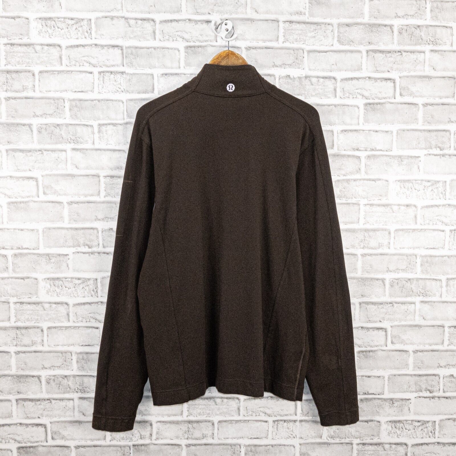 Lululemon Lululemon Full Zip Track Jacket vent Mesh Armpit in Brown Size US L / EU 52-54 / 3 - 2 Thumbnail