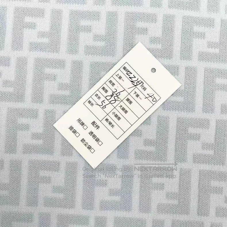 Fendi Fendi Viscose Fiber 23ss Camouflage Full Print Short Sleev Size XS / US 0-2 / IT 36-38 - 4 Thumbnail