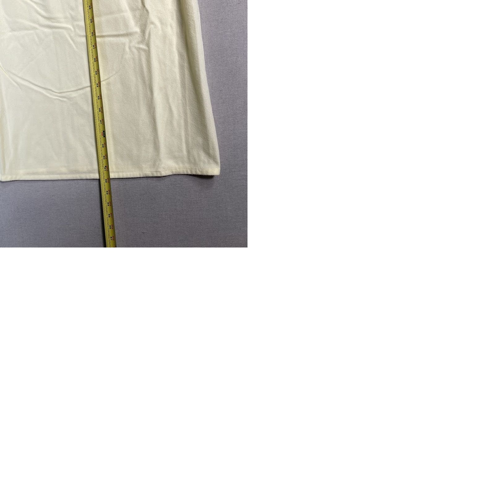 Vintage VINTAGE Katz Nightgown Dress Yellow Lace Ruffle Cottagecore Sleeveless Round Neck Medium M Womens Dress Late 20th Century USA Size M / US 6-8 / IT 42-44 - 9 Thumbnail