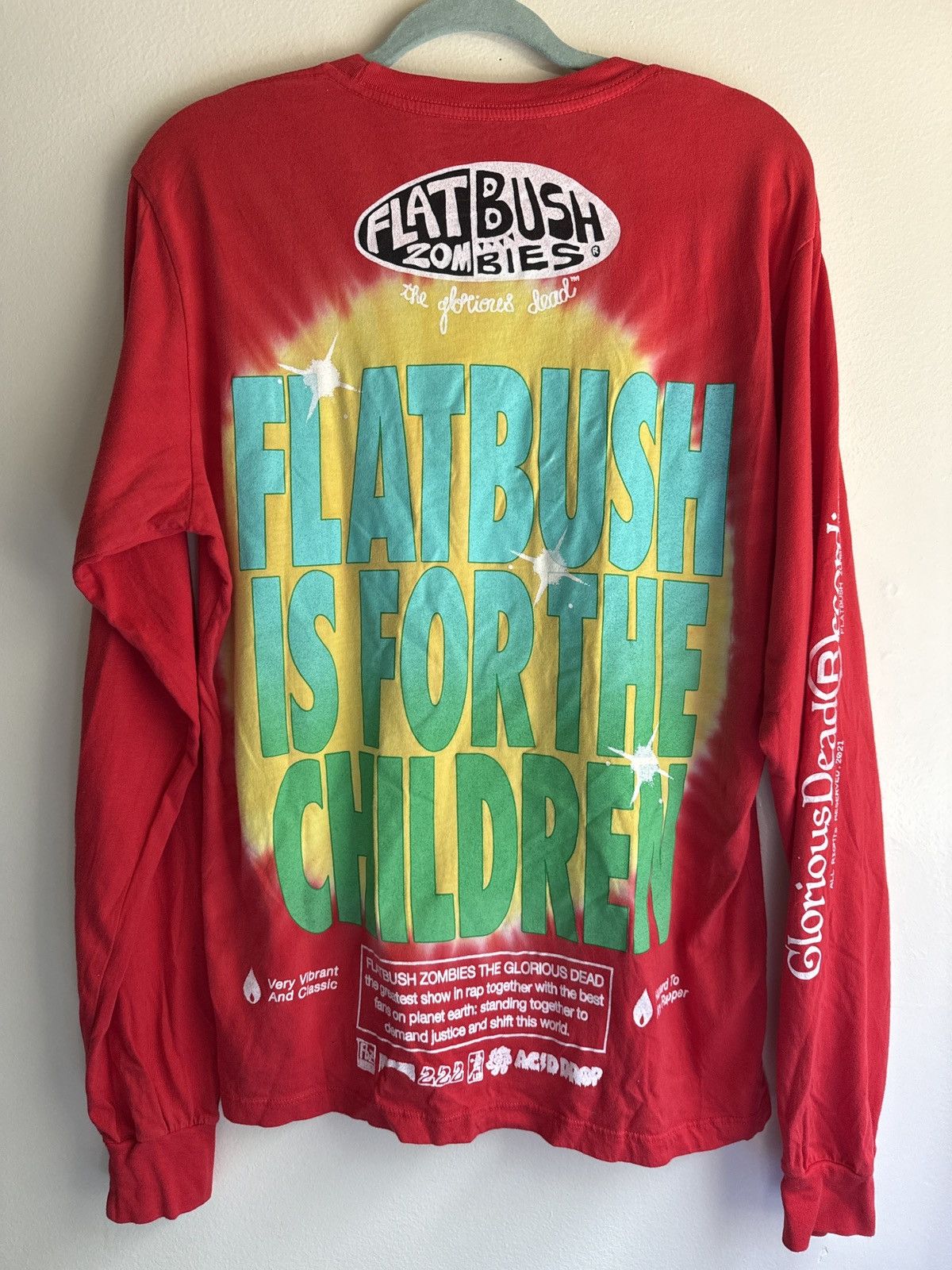 Flatbush Zombies Glorious Dead -Acid Changed Your Life Size US S / EU 44-46 / 1 - 2 Thumbnail