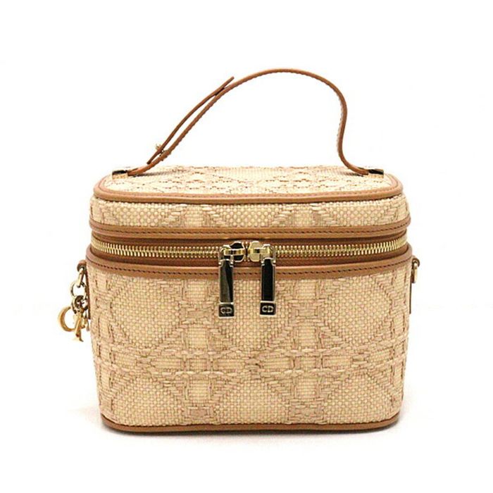 Dior CHRISTIAN DIOR SMALL LADY DIOR VANITY CASE small lady vanity case