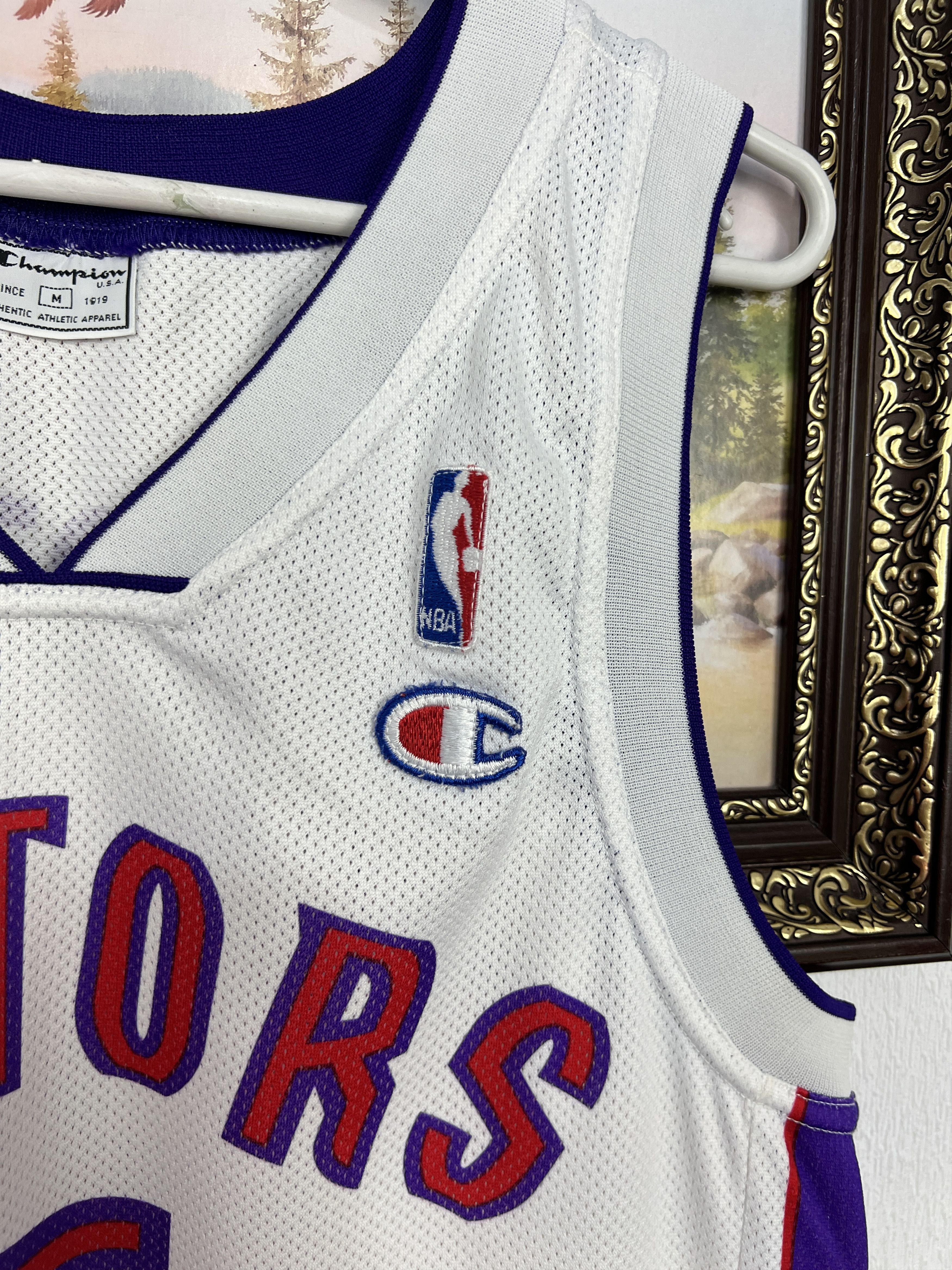 Champion Vintage 90's Champion Toronto Raptors Carter NBA Jersey Size US M / EU 48-50 / 2 - 4 Thumbnail