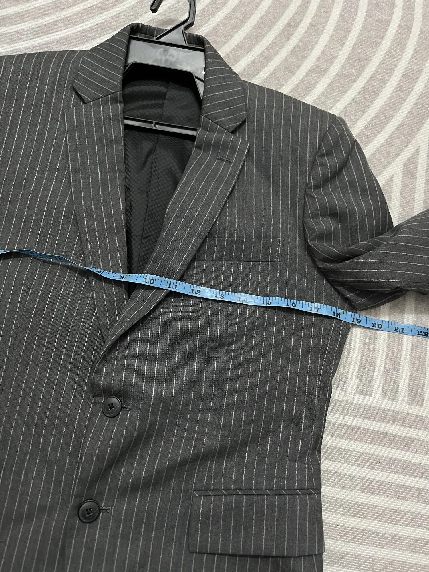 Issey Miyake Issey Miyake Tete Homme Pinstripe Jacket Size US M / EU 48-50 / 2 - 6 Thumbnail