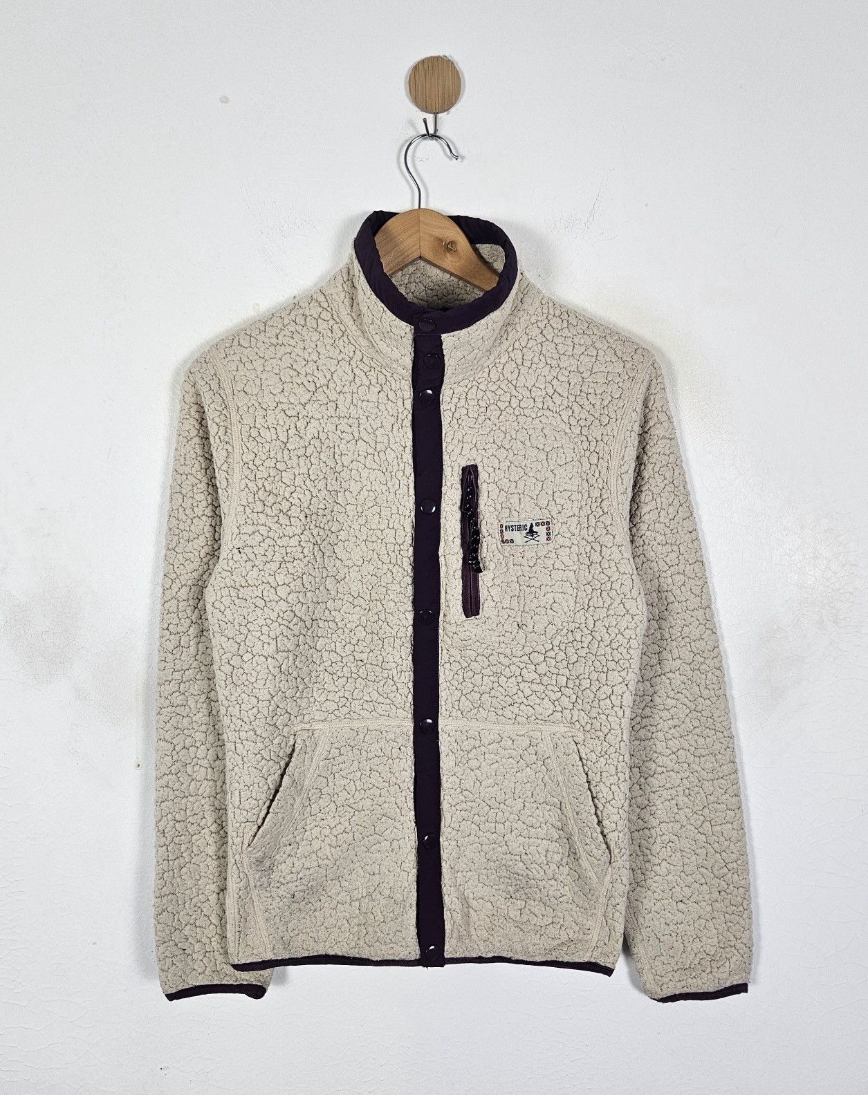 Hysteric Glamour Hysteric Glamour fleece jacket 90s Size US S / EU 44-46 / 1 - 1 Thumbnail
