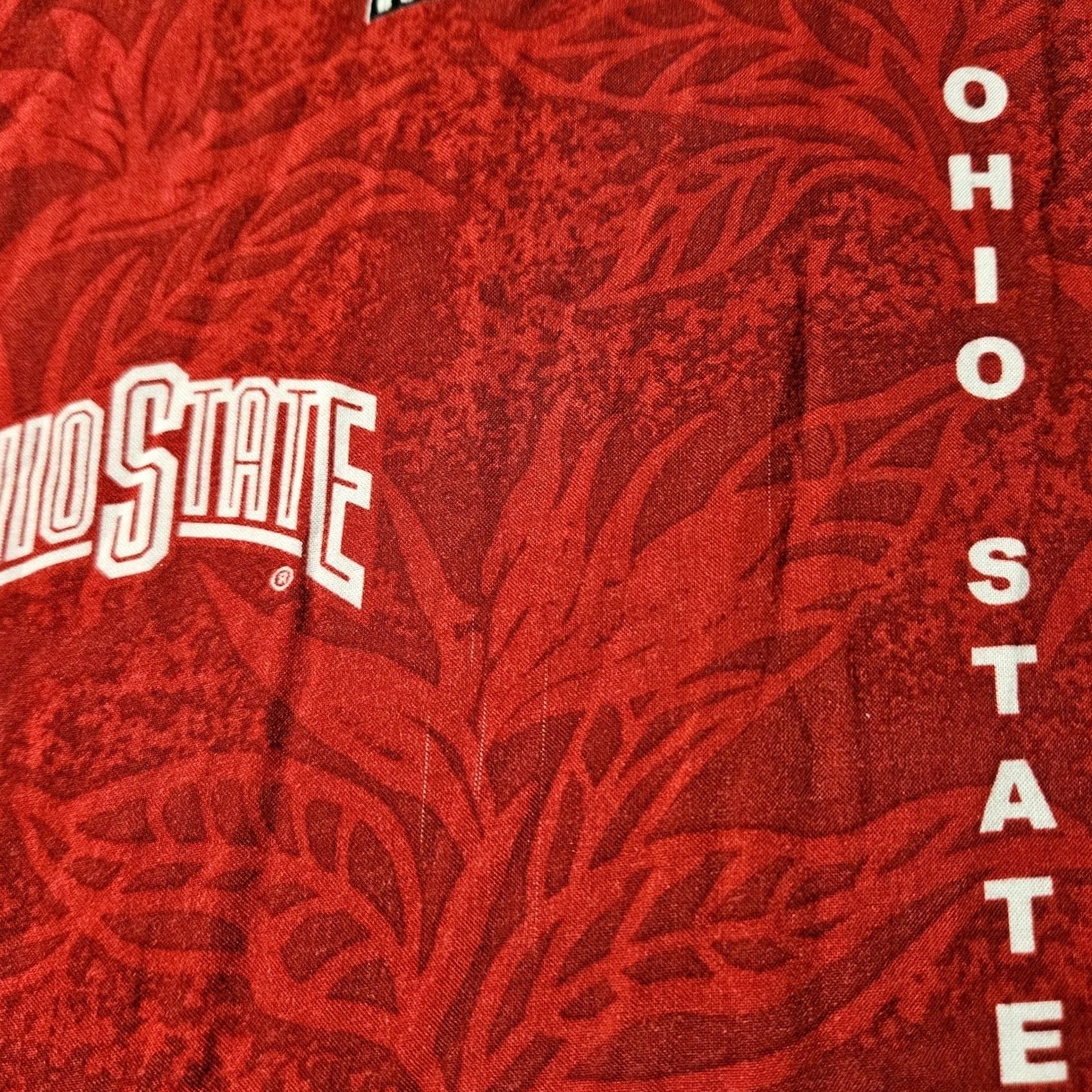 Reyn Spooner VINTAGE Reyn Spooner Ohio State Buckeyes NCAA Football Hawaiian Shirt Mens Large Size US L / EU 52-54 / 3 - 7 Thumbnail