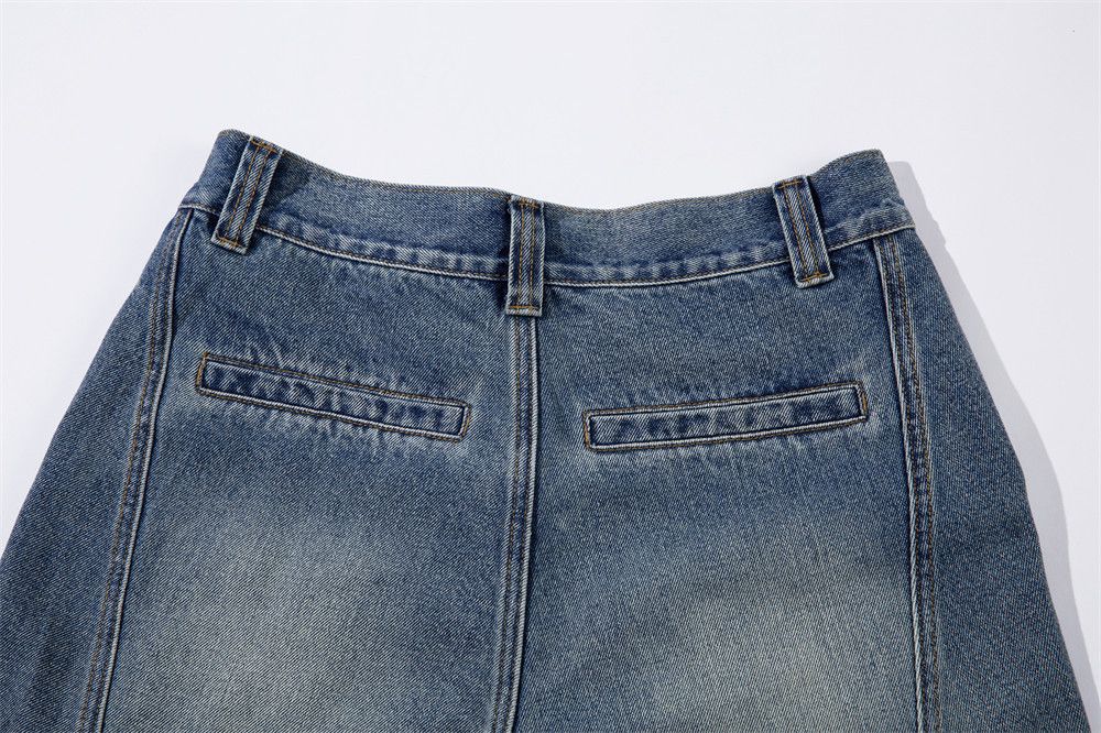 Japanese Brand × Jean Loose trendy wide-leg versatile scimitar jeans Size US 32 / EU 48 - 5 Thumbnail