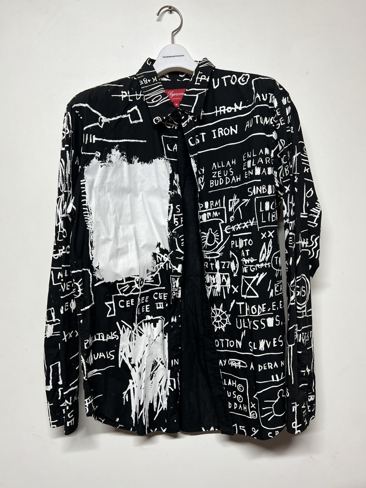 Supreme Supreme basquiat graffiti shirt Size US M / EU 48-50 / 2 - 1 Thumbnail