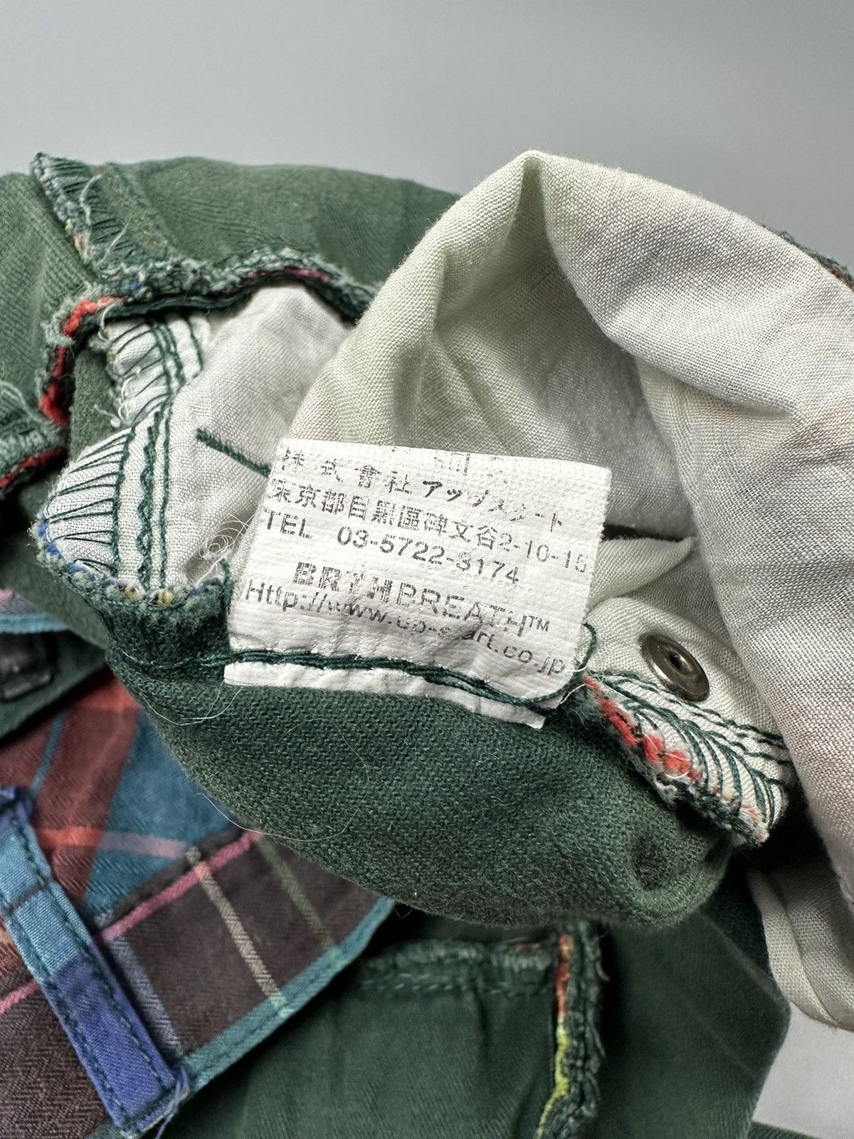 If Six Was Nine Japanese Breath Mint Double Waist Pants Size US 34 / EU 50 - 9 Thumbnail