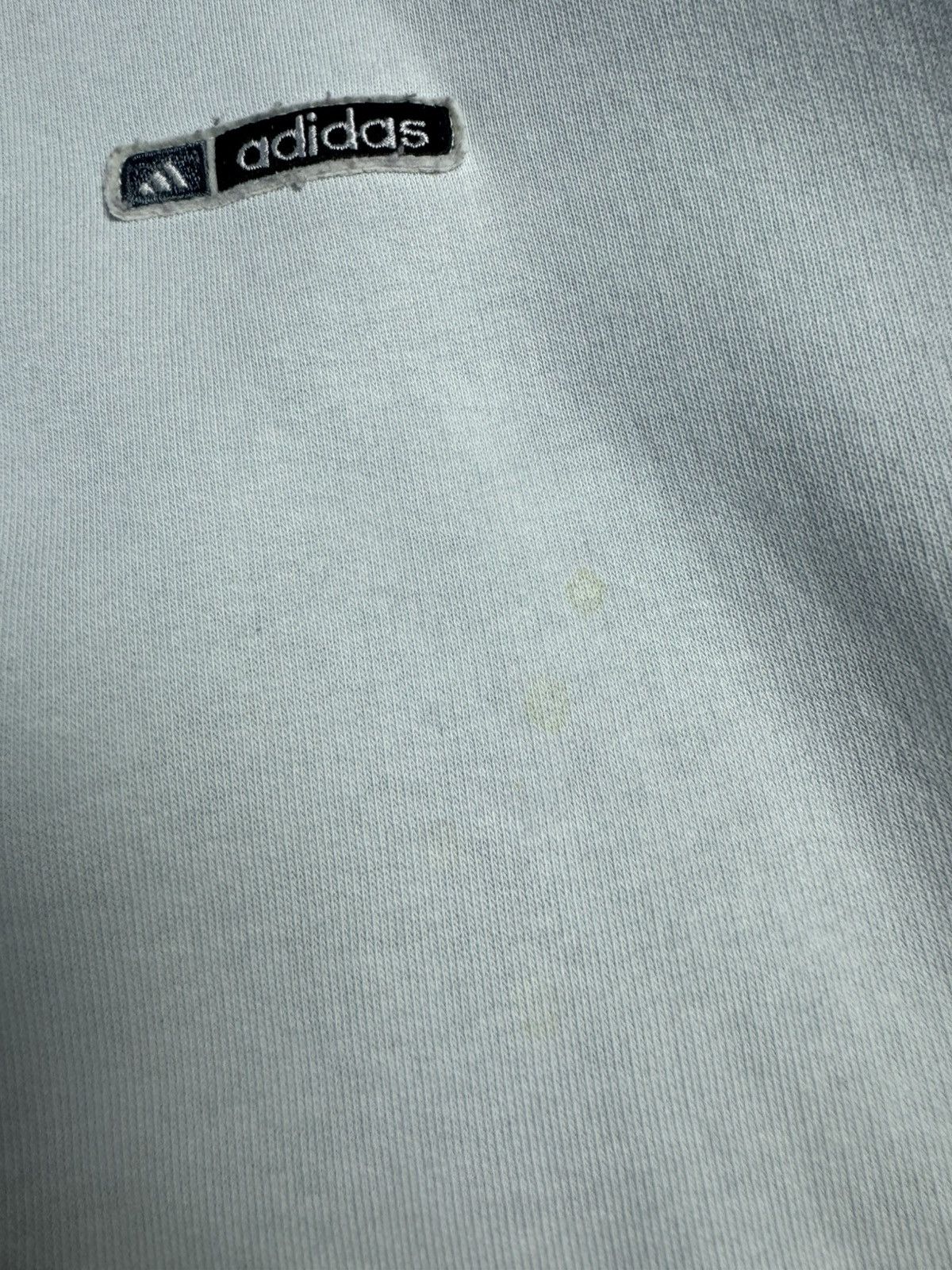 Adidas Vintage 00s Adidas Small Logo Cotton Crewneck Sweatshirt Size US L / EU 52-54 / 3 - 9 Thumbnail