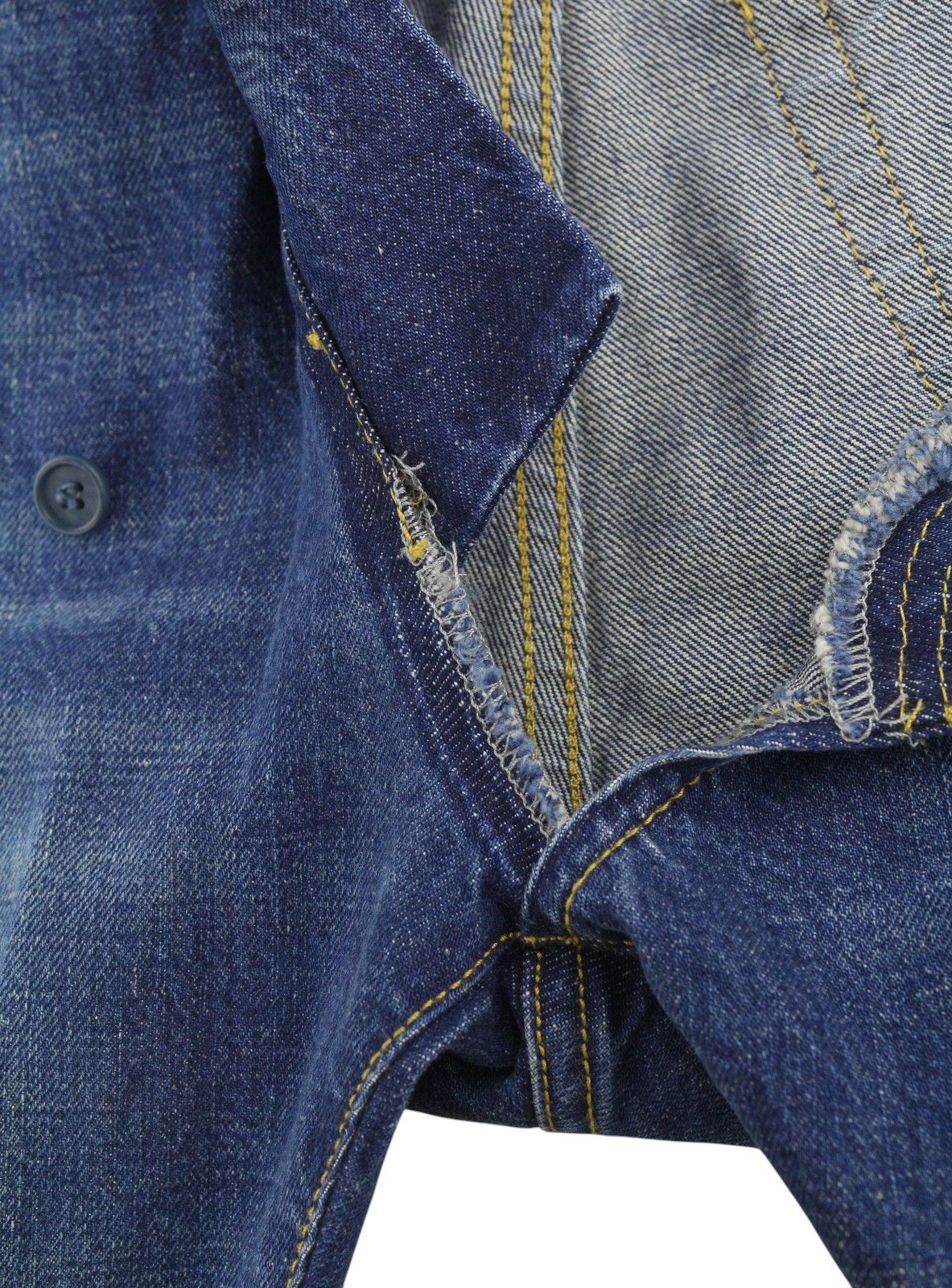 R13 CROSS OVER 24 Oasis Blue Distress 88195 Size 24" / US 00 / IT 34 - 13 Thumbnail