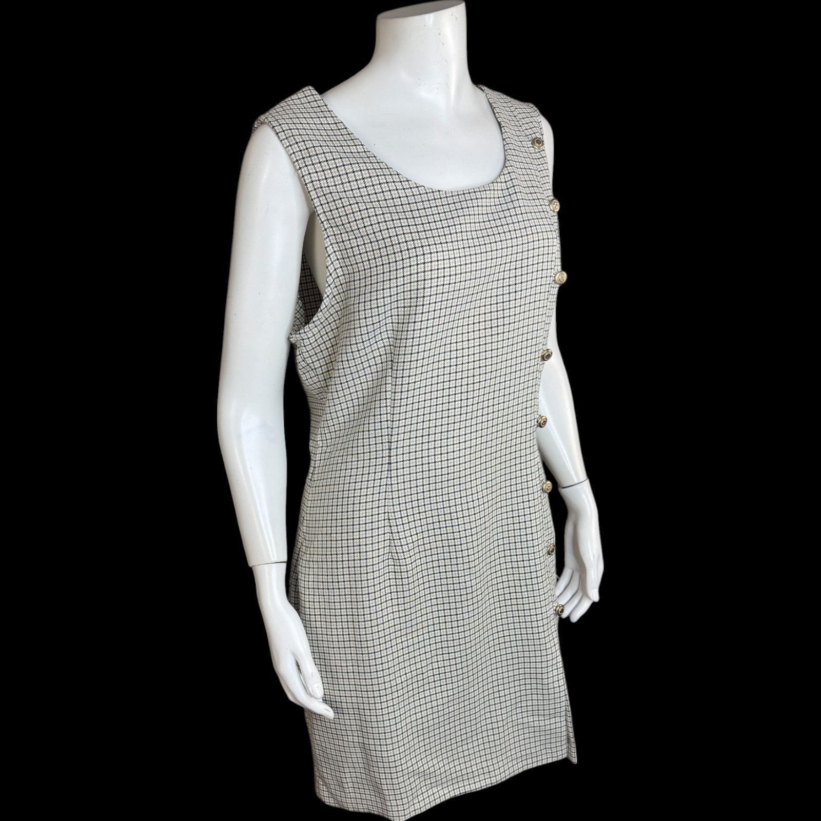Other Blondie and Me Vintage Y2K Brown Black Dress Medium Size M / US 6-8 / IT 42-44 - 6 Thumbnail