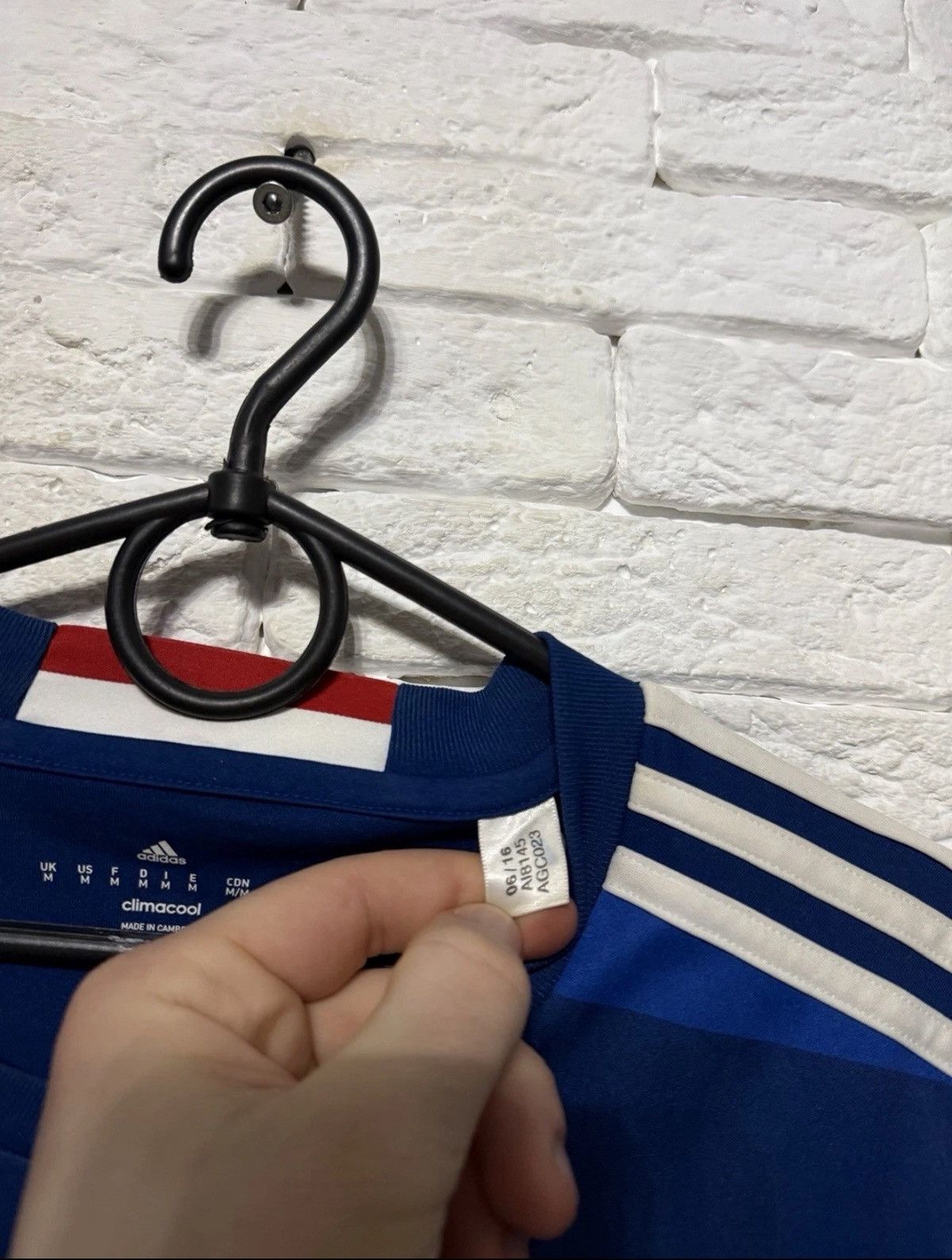 Adidas Adidas Olympique Lyonnais Lyon Jersey 17/18 Away Football Size US M / EU 48-50 / 2 - 5 Thumbnail