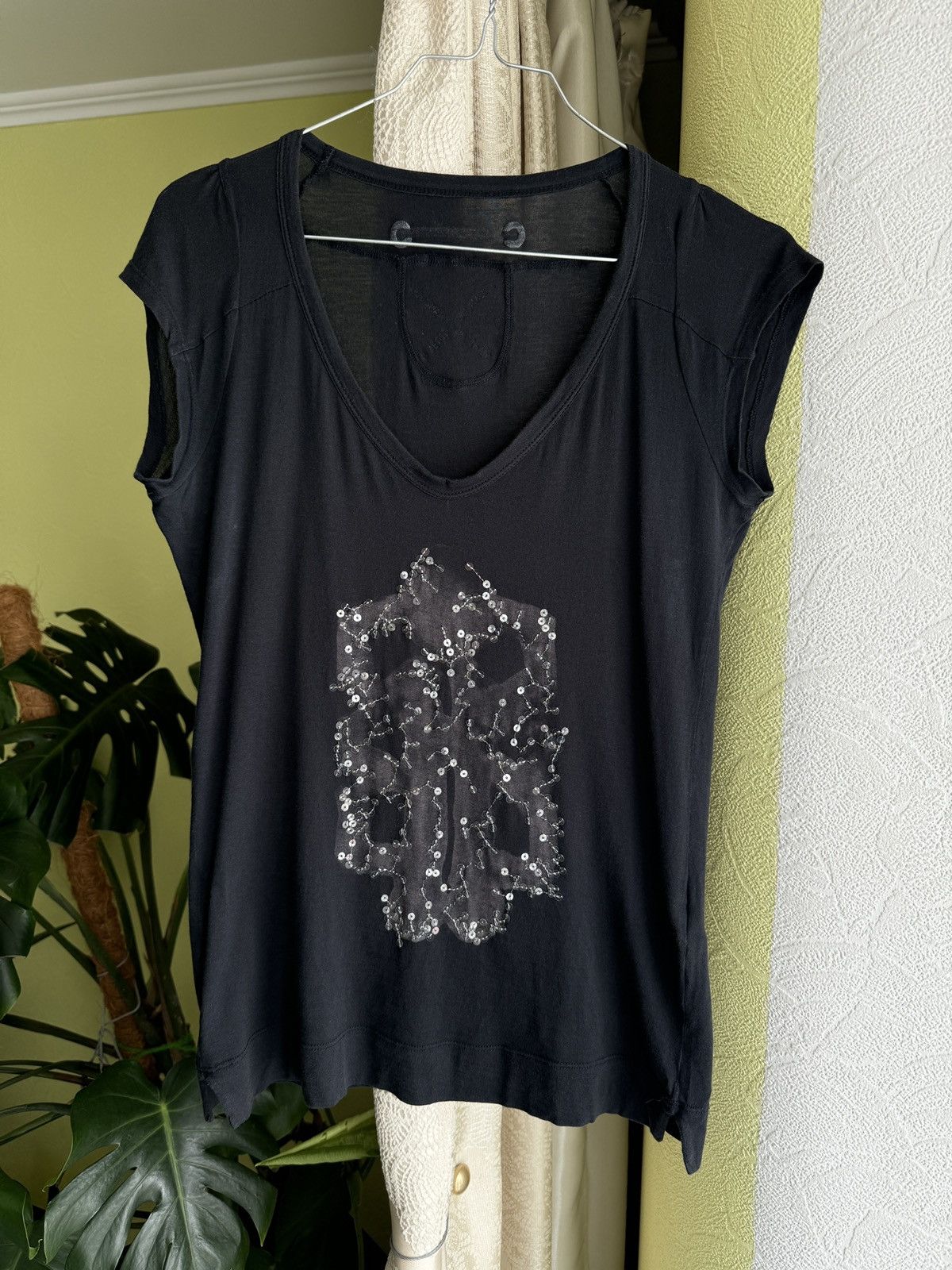 Marithe + Francois Girbaud Vintage Marithe Francois Girbaud T-Shirt Top Avant Garde Y2k Size M / US 6-8 / IT 42-44 - 10 Thumbnail