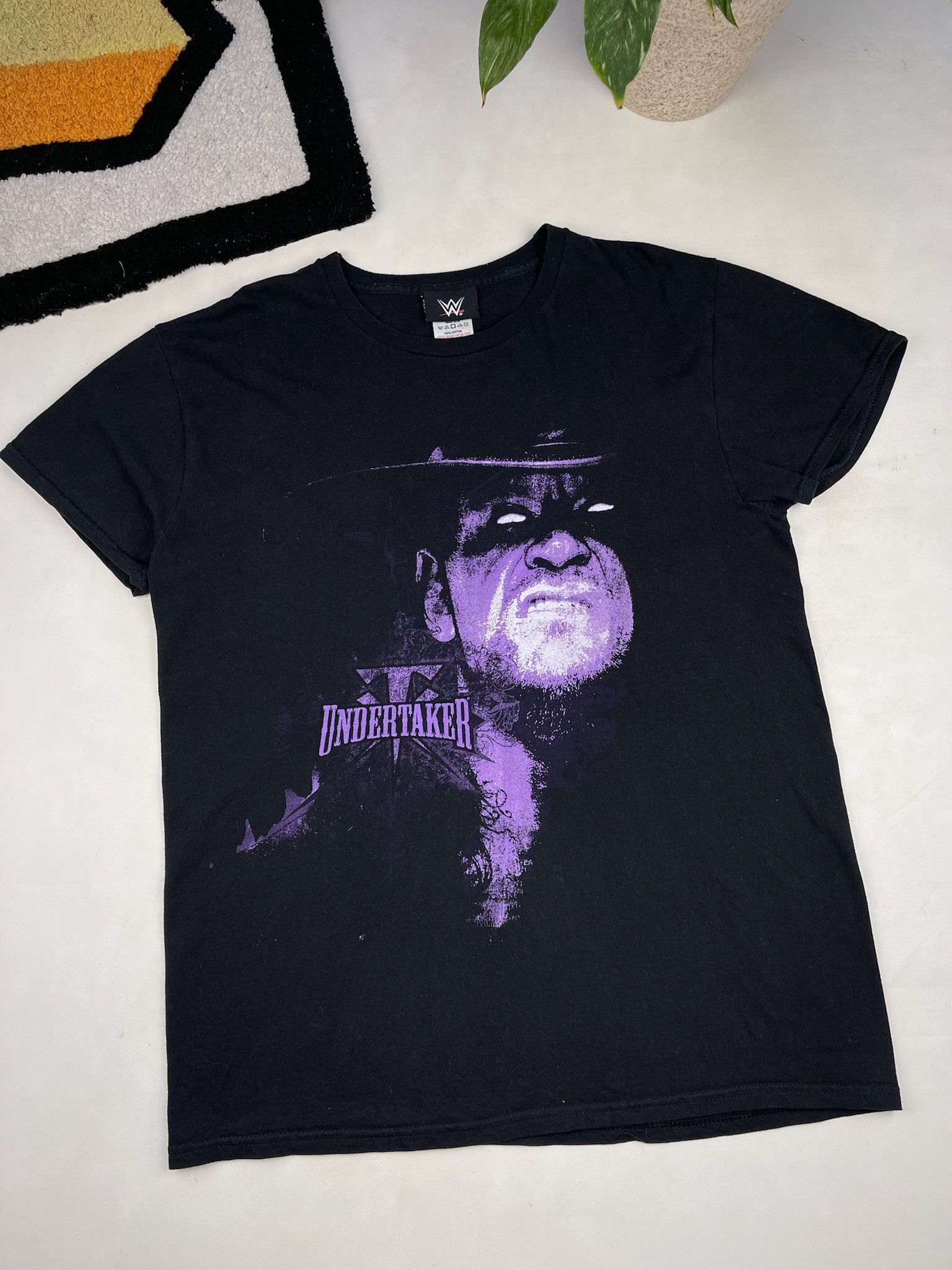 Vintage Vintage The Undertaker WWF Wrestling T shirt Size US L / EU 52-54 / 3 - 1 Thumbnail