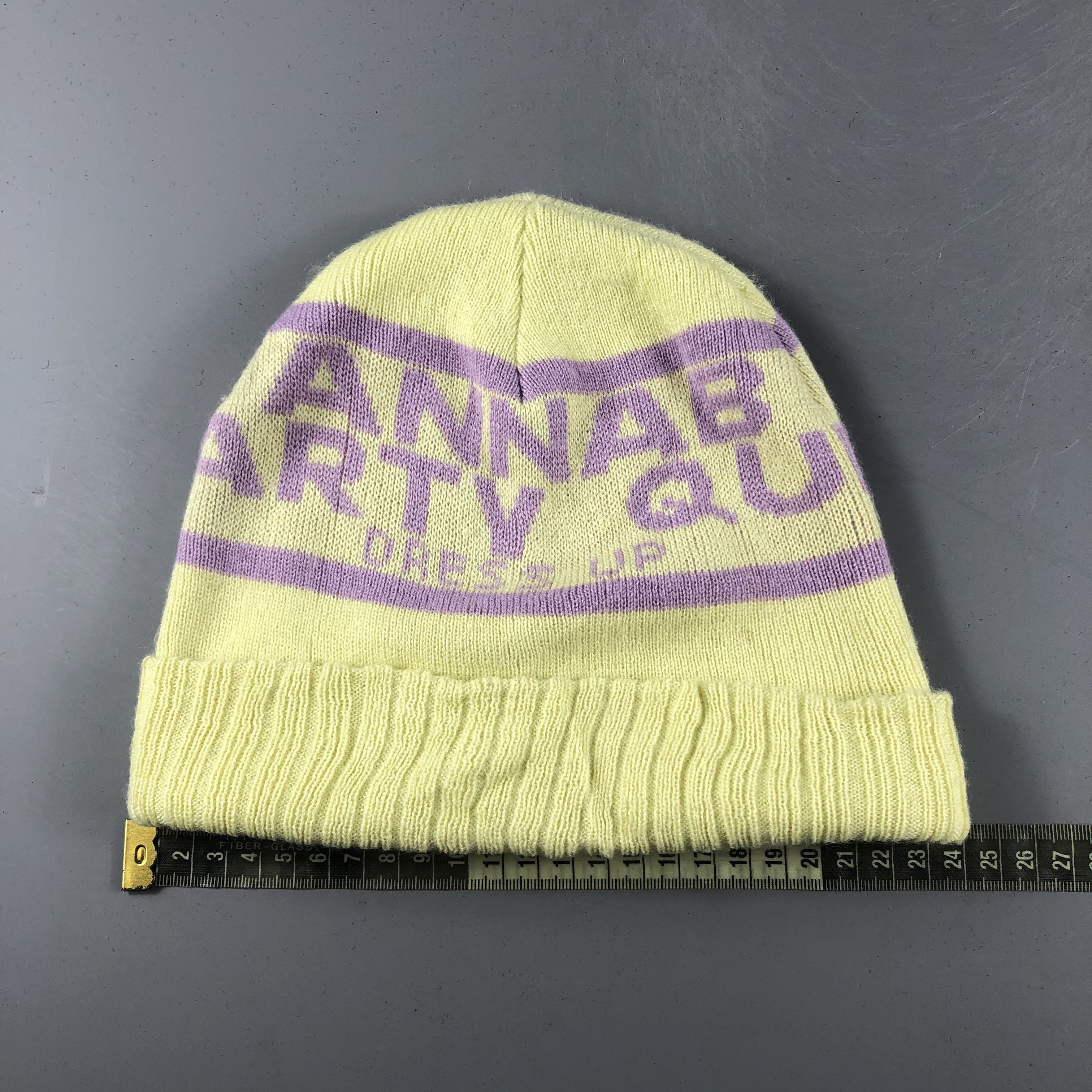 Vintage MPS Humor Beanie Snow Hat Snow Cap -D022 Size ONE SIZE - 3 Thumbnail