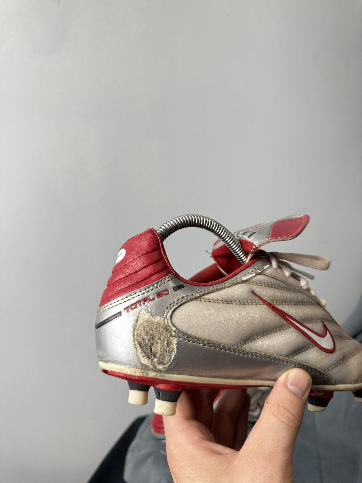 Nike 💥Rare! Vintage Nike Total 90 Soccer Boots Sneakers Size US 6 / EU 39 - 8 Thumbnail