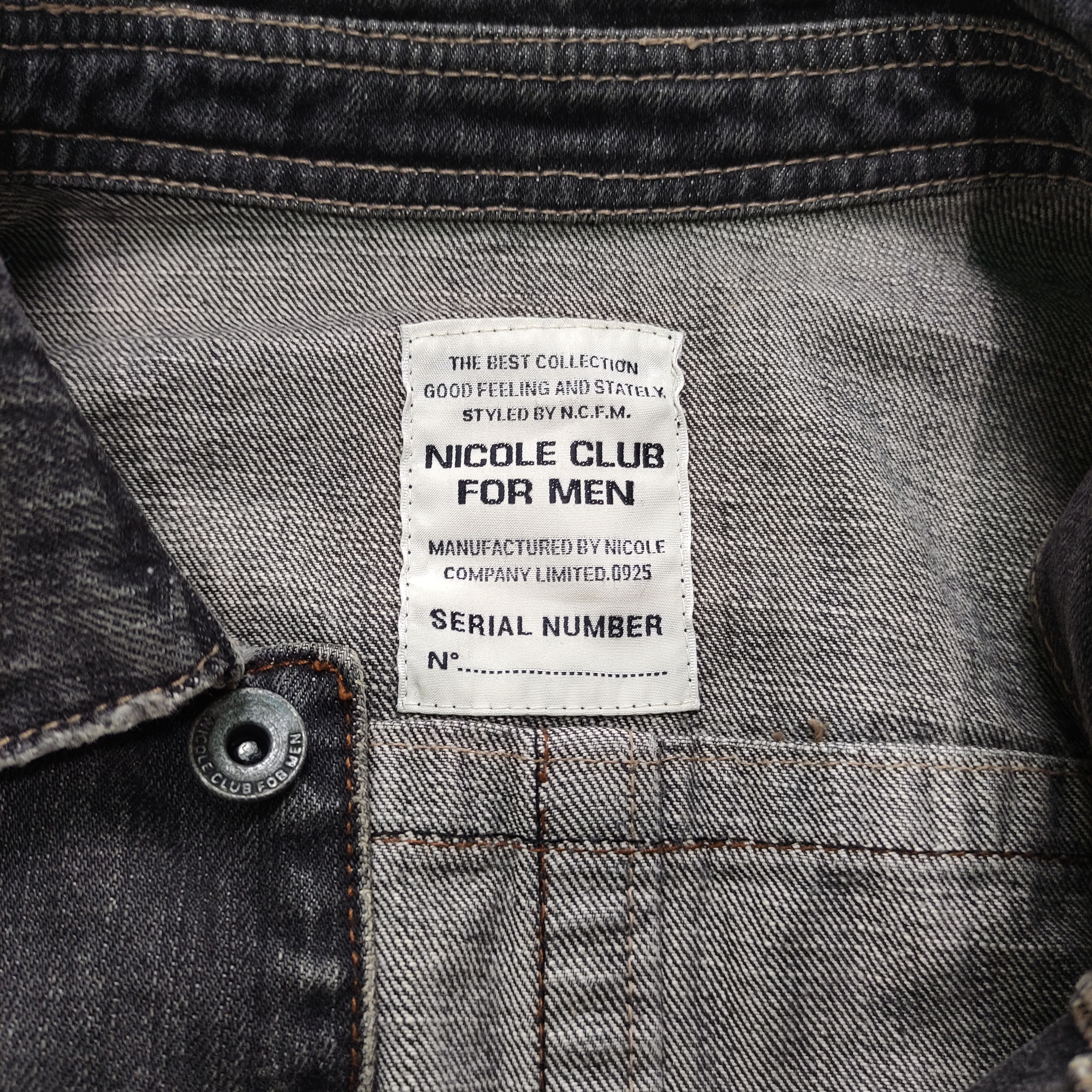 Tornado Mart Nicole Club For Men Washed Jacket Size US M / EU 48-50 / 2 - 10 Thumbnail