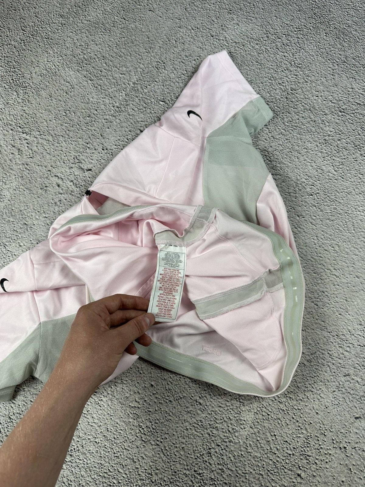 Nike × Vintage Nike Dri-FIT Cycling Jersey Pink Full Zip XL Portugal Size US XL / EU 56 / 4 - 14 Thumbnail