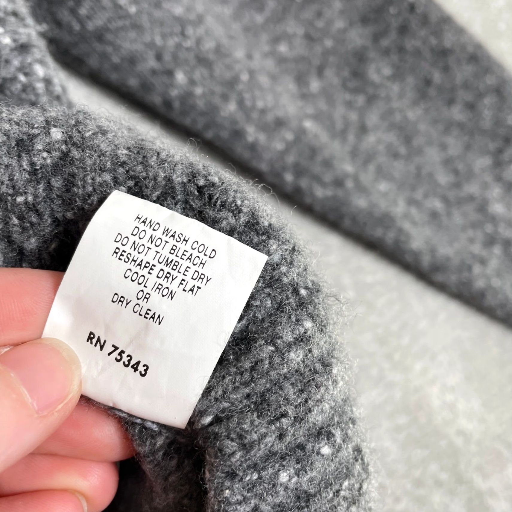 Vintage VINTAGE Luca Nobili Quarter Zip Sweater Womens M Gray Wool Blend Made in Italy Size M / US 6-8 / IT 42-44 - 4 Thumbnail