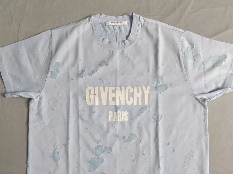 Givenchy Givenchy Ripped Short Sleeve T-Shirt Size US XXS / EU 40 - 3 Thumbnail