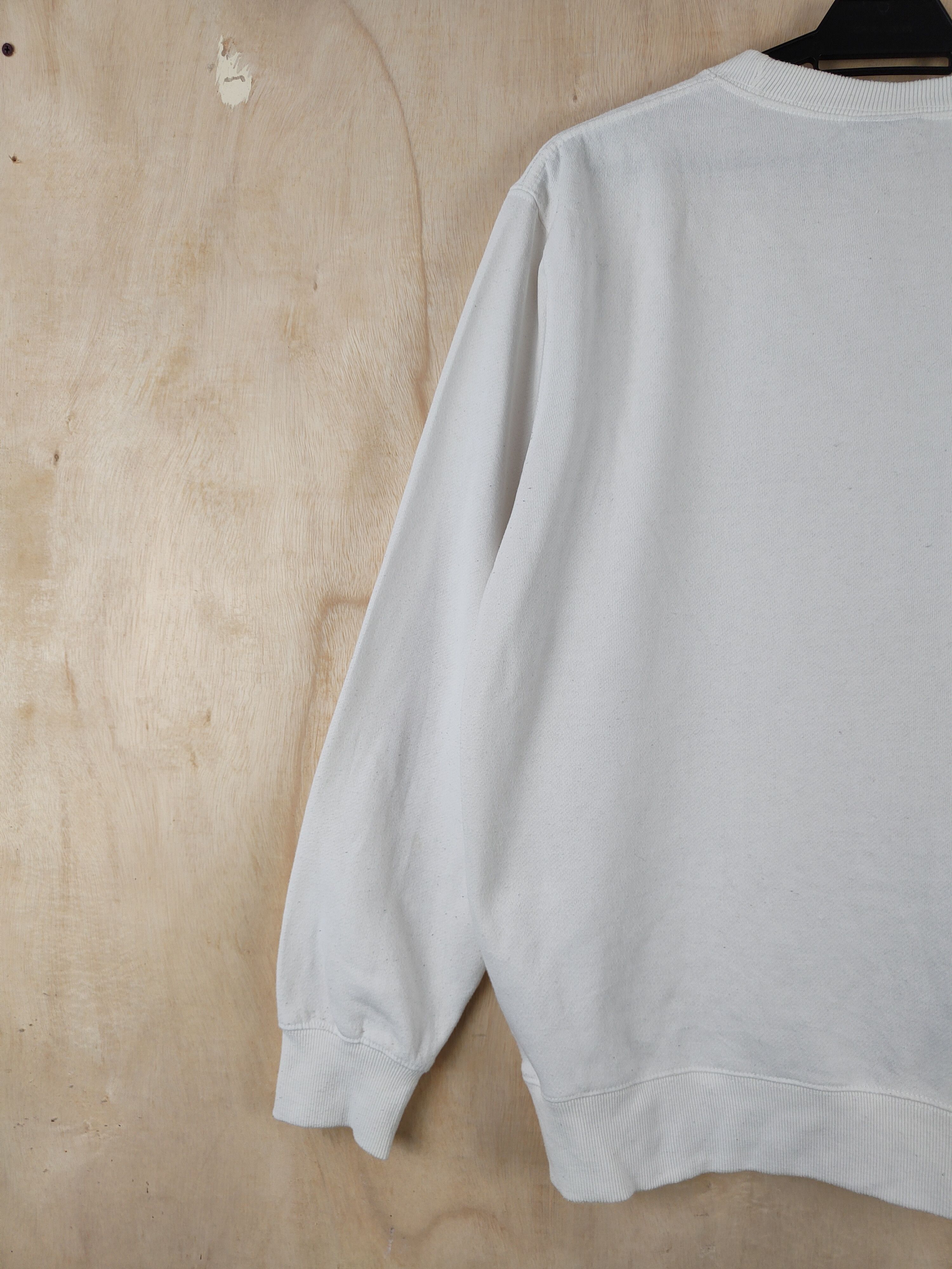 Japanese Brand × Vintage Conart X Peace Project White Sweatshirts #S2636 Size US L / EU 52-54 / 3 - 10 Thumbnail