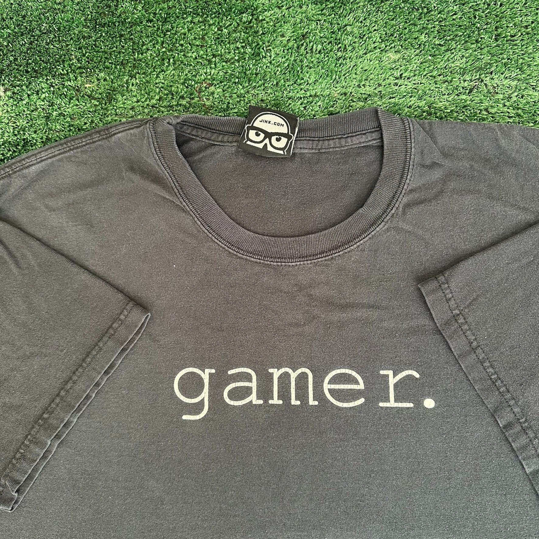Vintage Vintage Y2K Jinx Gamer T-Shirt Sun Faded 2000s Geek Nerd Vid Size US L / EU 52-54 / 3 - 2 Thumbnail