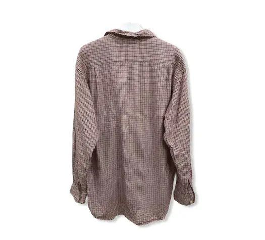 Japanese Brand × Michiko Koshino × Michiko Koshino London Michiko London Jeans Flannel Shirt 👕 Size US M / EU 48-50 / 2 - 4 Thumbnail