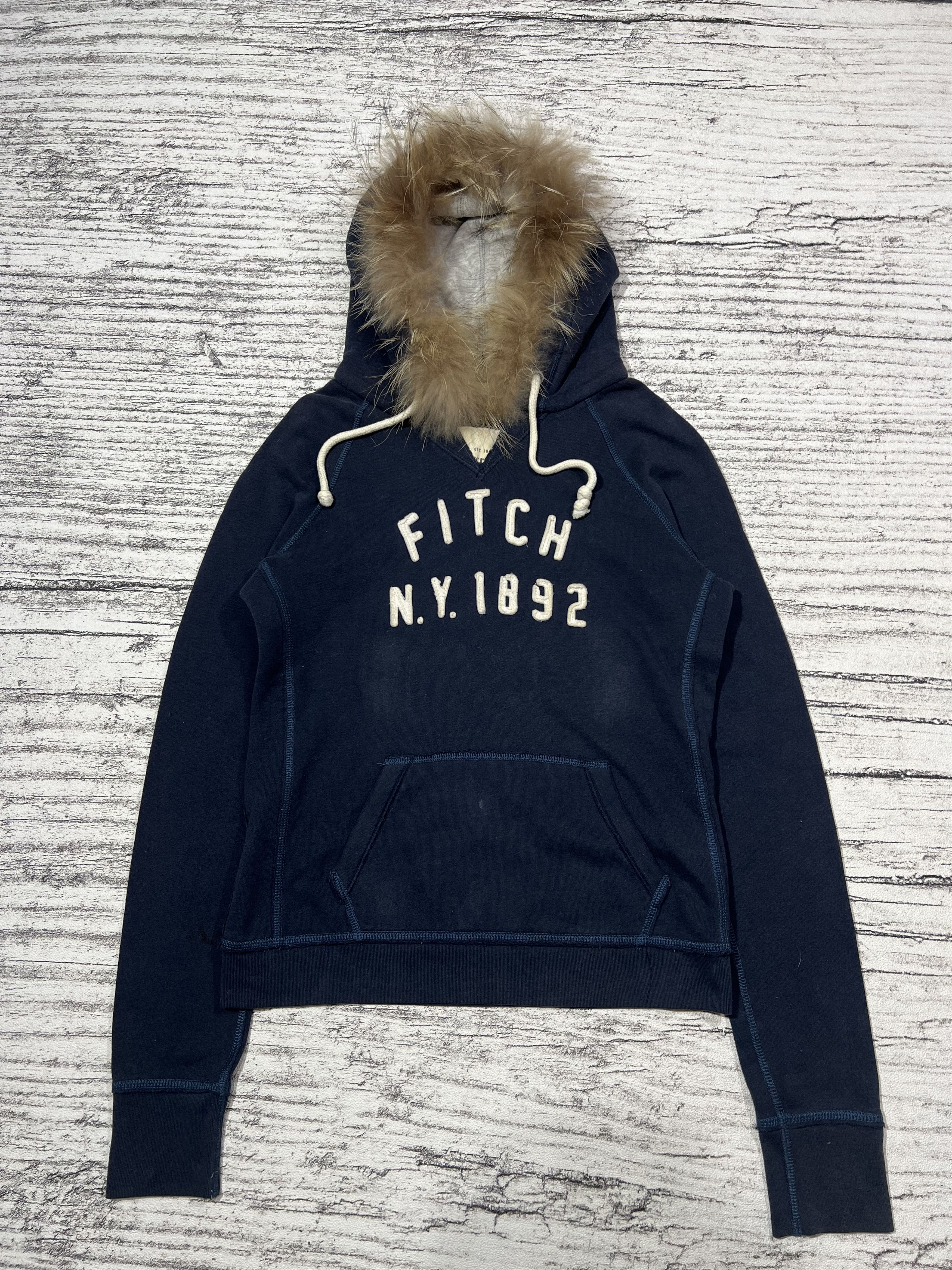Japanese Brand 2000s Hysteric Poem Raccoon Fur Hoddie y2k Lgb Ifsix Size US M / EU 48-50 / 2 - 1 Thumbnail