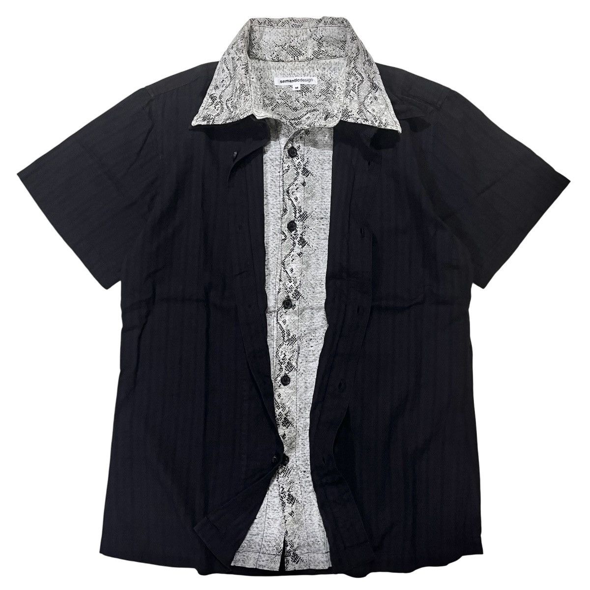 If Six Was Nine Semantic design snake skin double layer Size US M / EU 48-50 / 2 - 1 Thumbnail