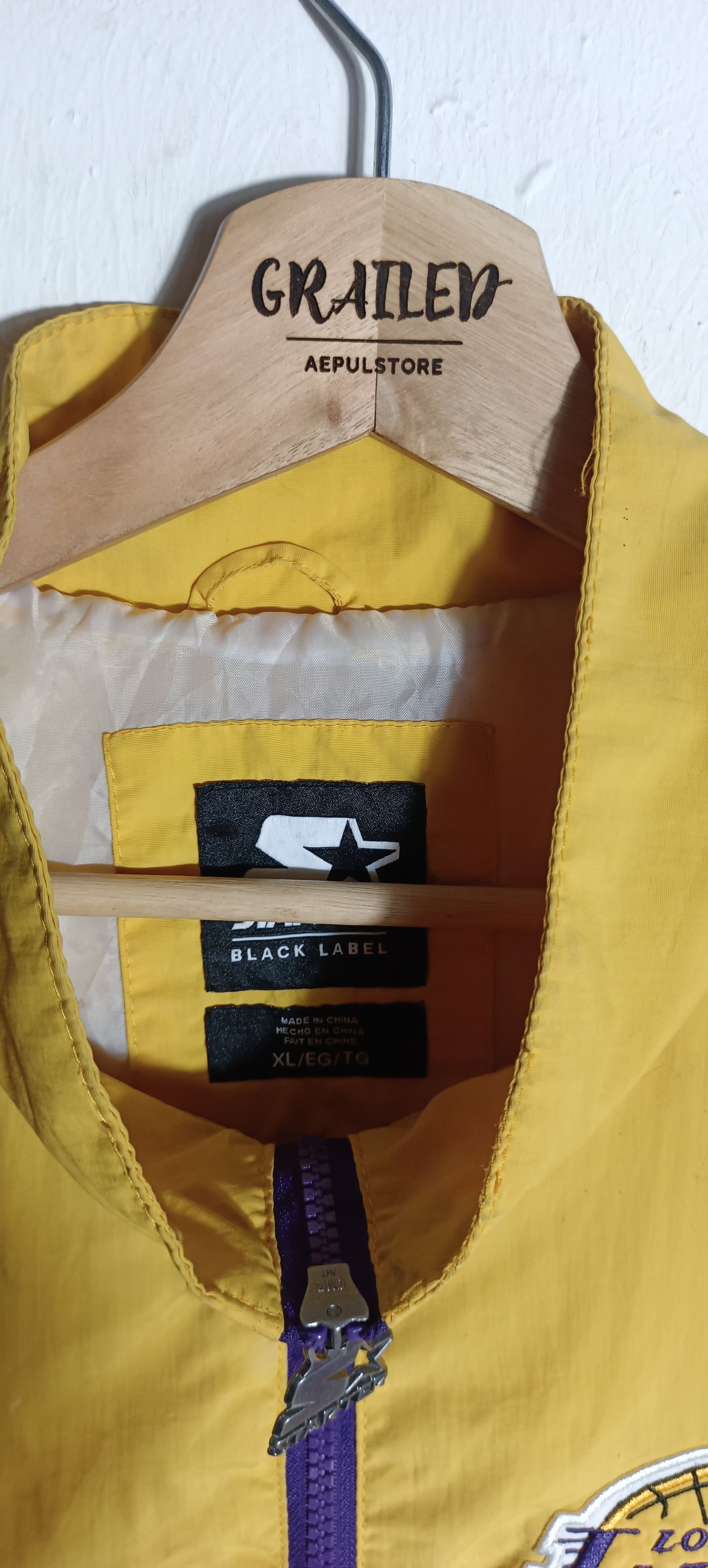 NBA × Starter × Vintage Vintage🔥🔥 L A Lakers Starter Full Zipper Size US XL / EU 56 / 4 - 10 Thumbnail
