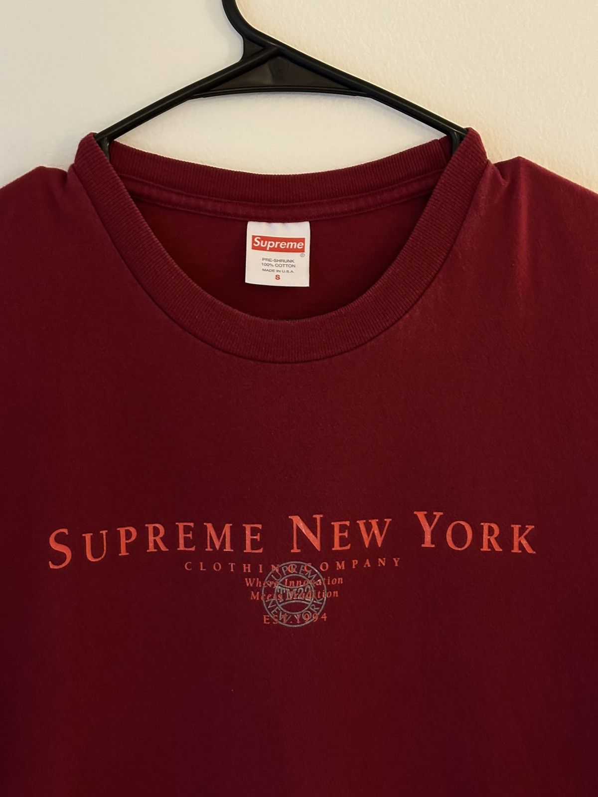 Supreme Supreme Tradition Tee Size US S / EU 44-46 / 1 - 2 Thumbnail