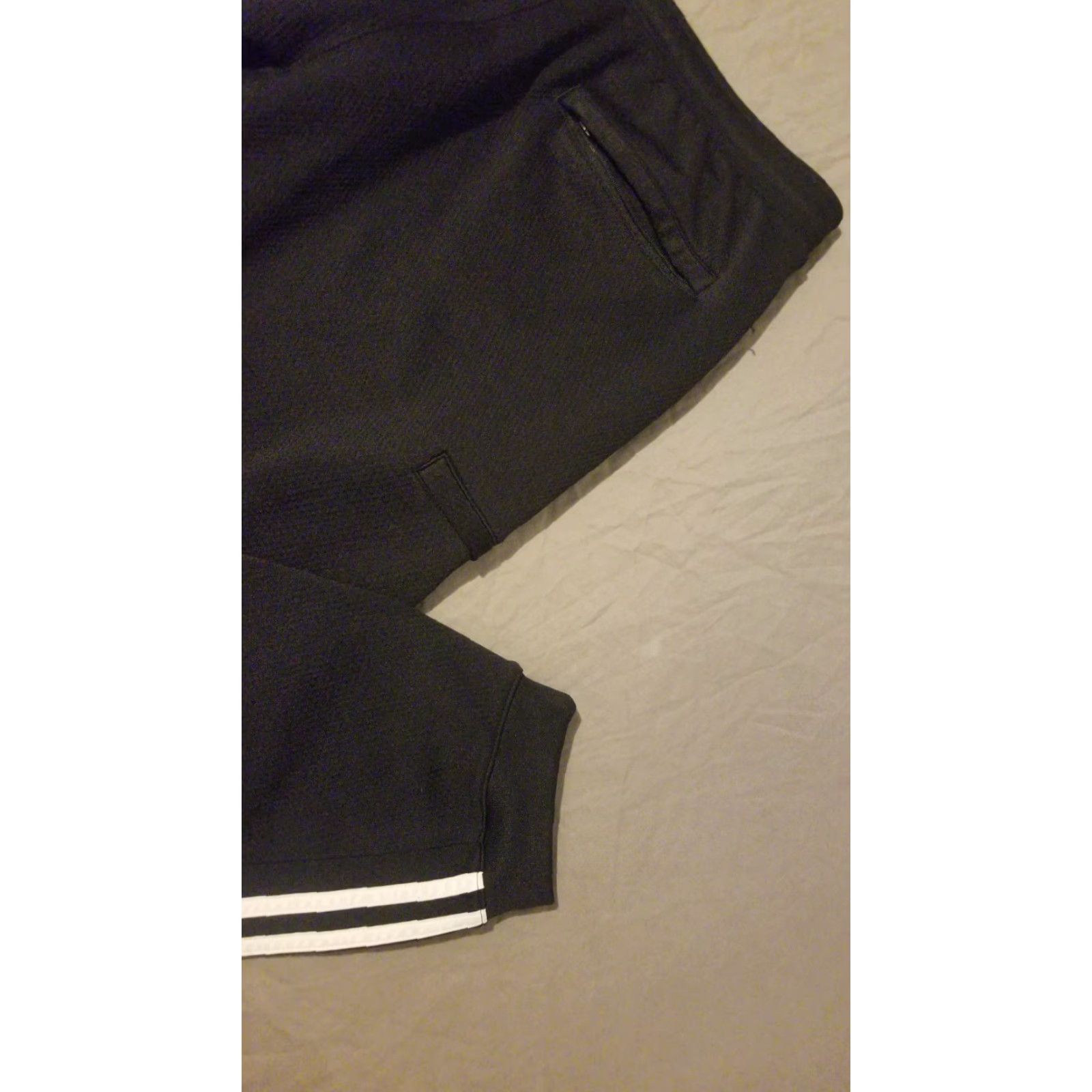 Adidas adidas Pants L Large Black Athletic Jogger Men Size US 33 - 3 Thumbnail