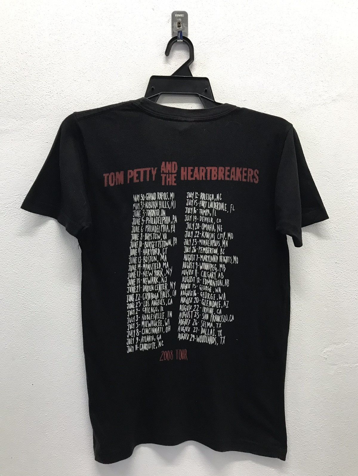 Band Tees × Vintage Vintage Tom Perry And The Heartbreakers 2008 Tour Shirt Size US L / EU 52-54 / 3 - 2 Thumbnail
