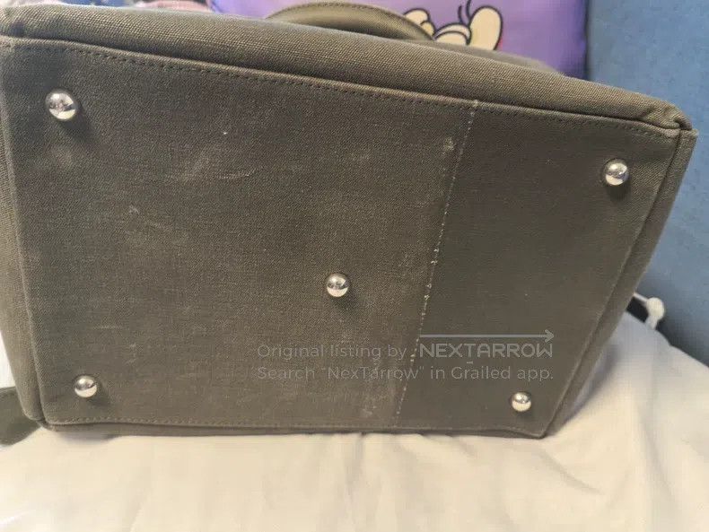 READYMADE Ready Made Military Green Canvas Bag Size ONE SIZE - 6 Thumbnail