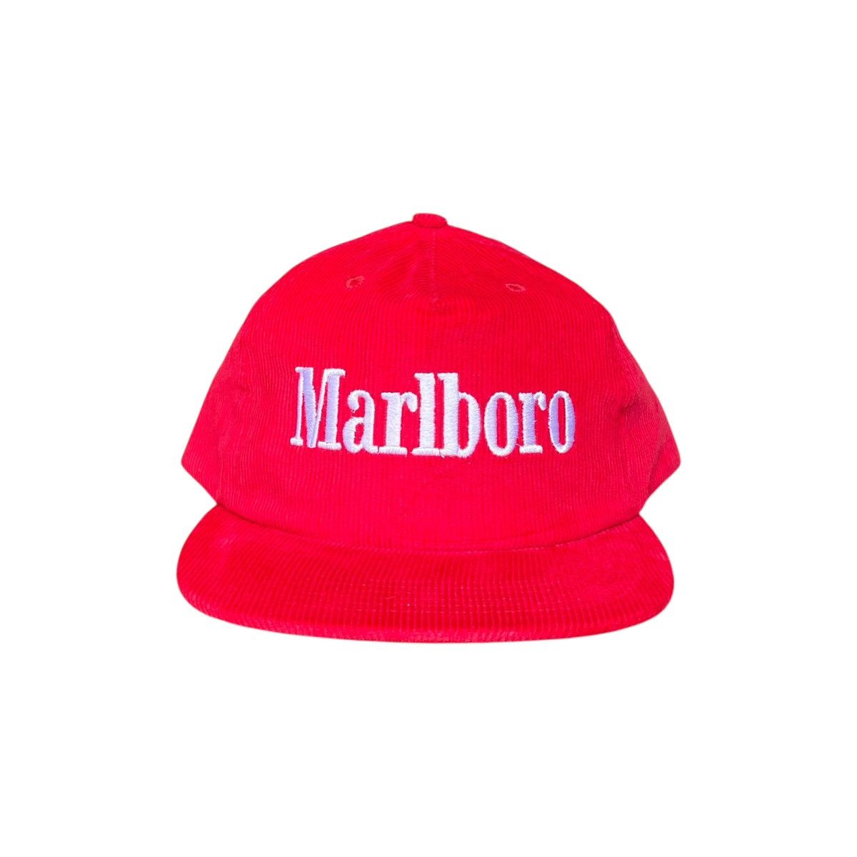 Marlboro Classic Marlboro Corduroy Red Hat Size ONE SIZE - 1 Thumbnail