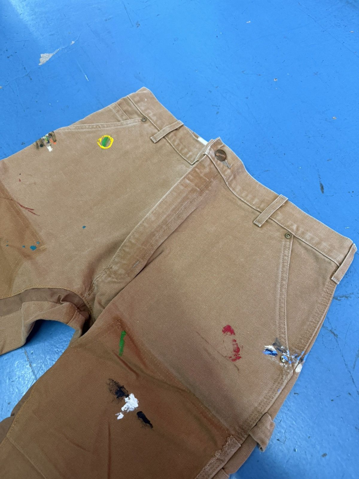 Gallery Dept. GALLERY DEPT PAINT SPLATTER CARHARTT Size US 35 - 3 Thumbnail