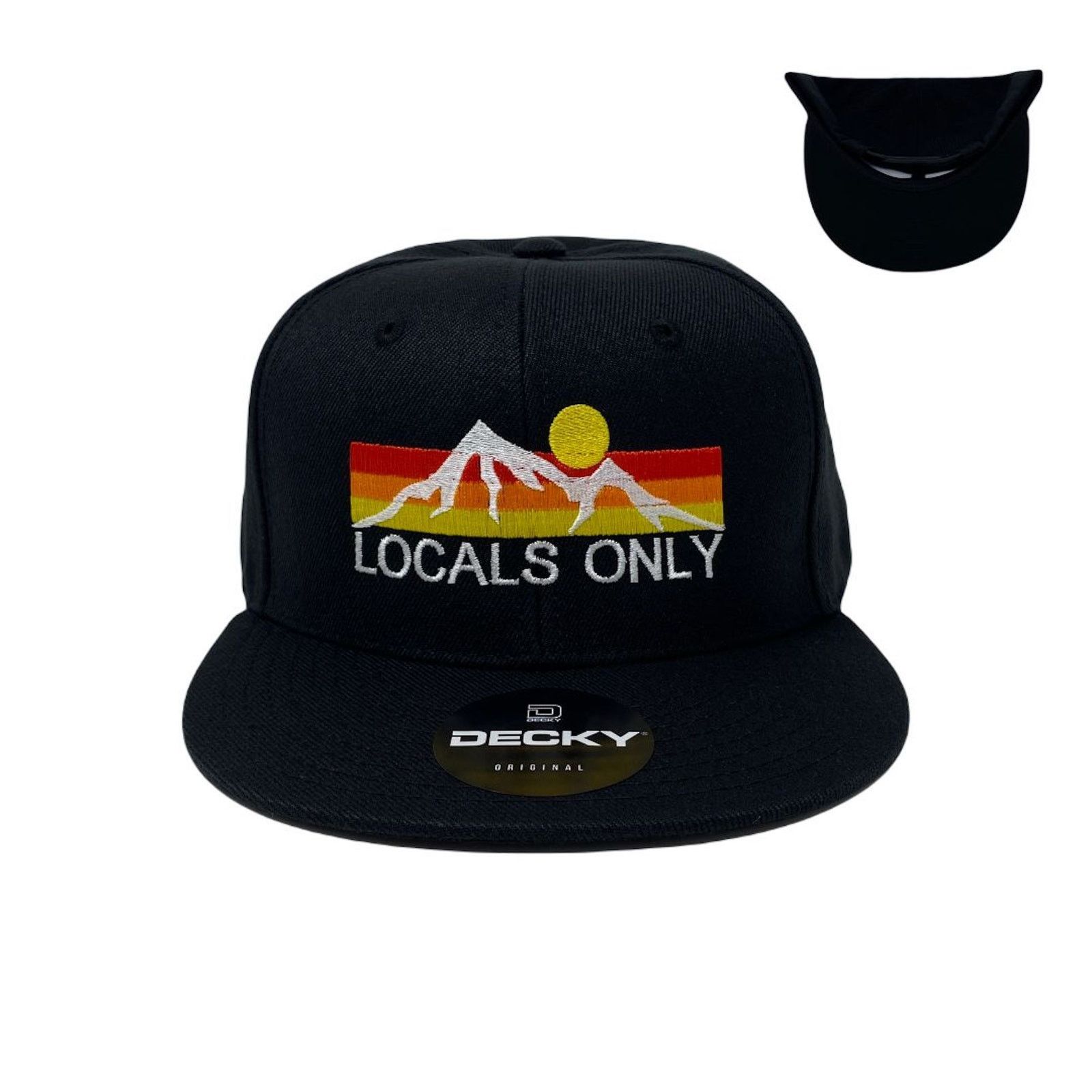 Other LOCALS ONLY Snapback Hat All Black Size ONE SIZE - 1 Thumbnail