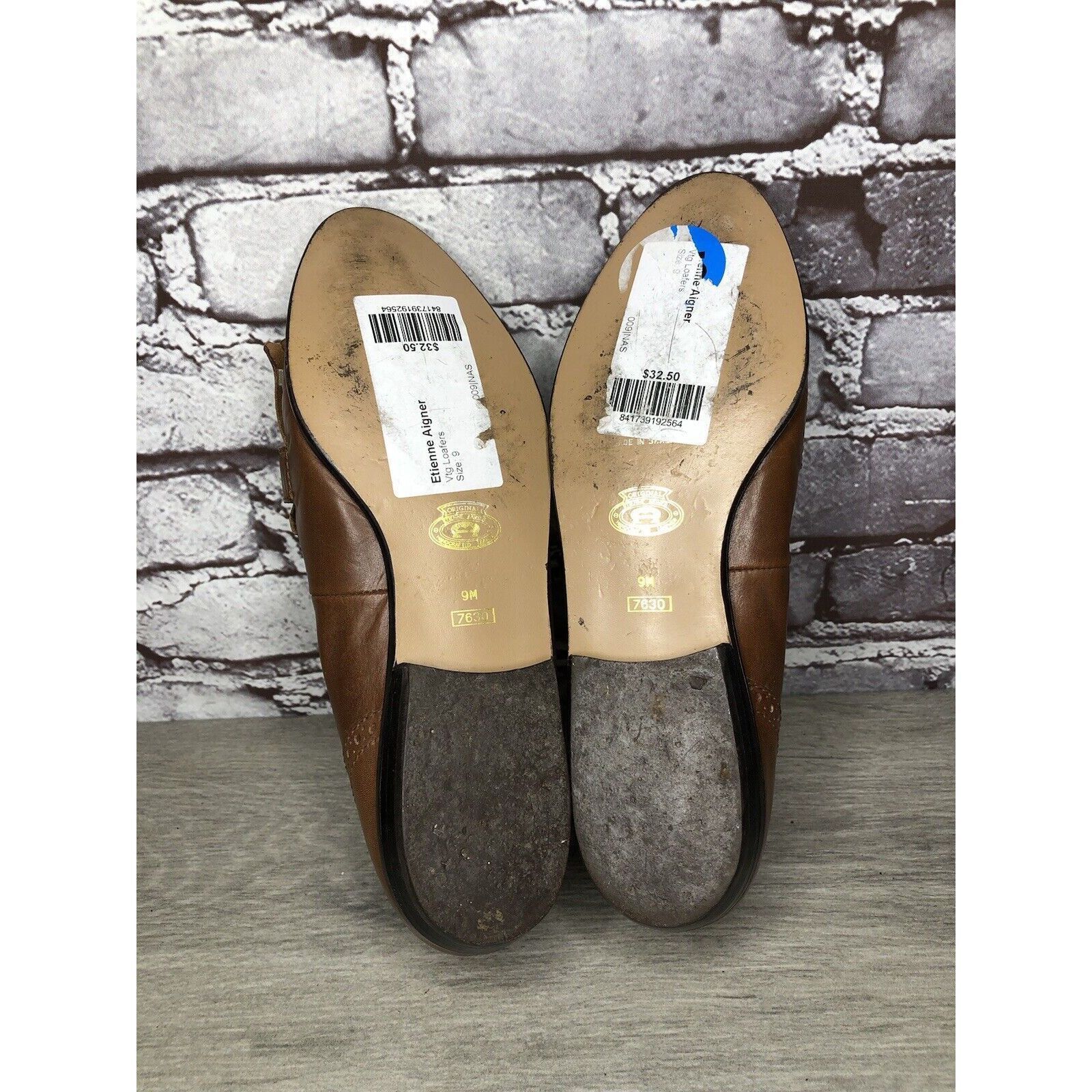 Etienne Aigner Etienne Aigner VTG Brown Leather Kiltie Monk Strap Loafers W Size US 9 / IT 39 - 8 Thumbnail