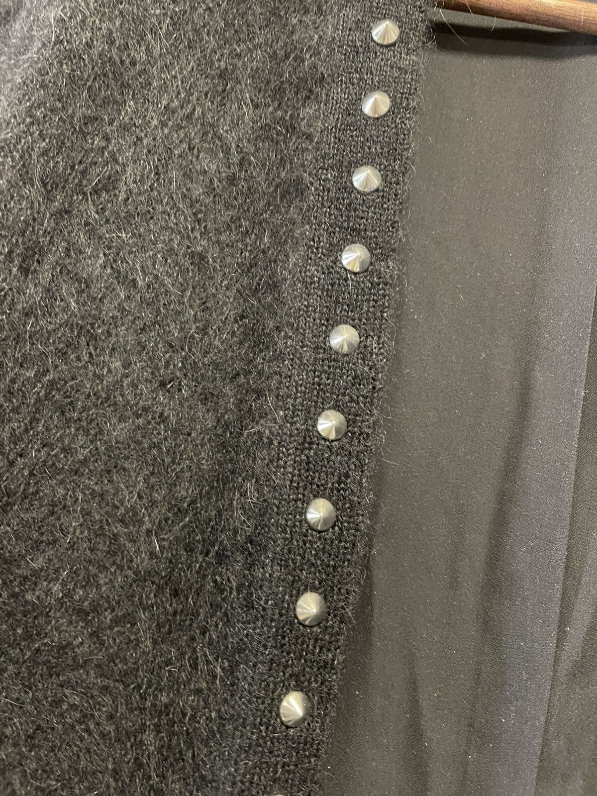 Saint Laurent Paris Size M - Saint Laurent Fall 2016 Studded Mohair Cardigan Size M / US 6-8 / IT 42-44 - 8 Thumbnail