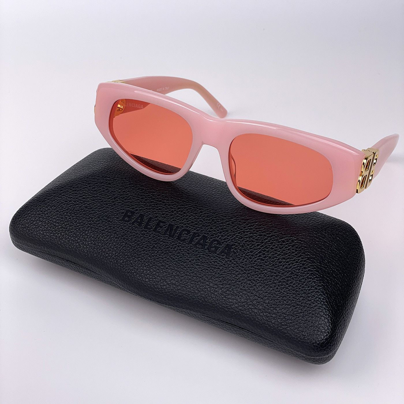 NEW Balenciaga BB0095S 003 Cat Eye Unisex Sunglasses