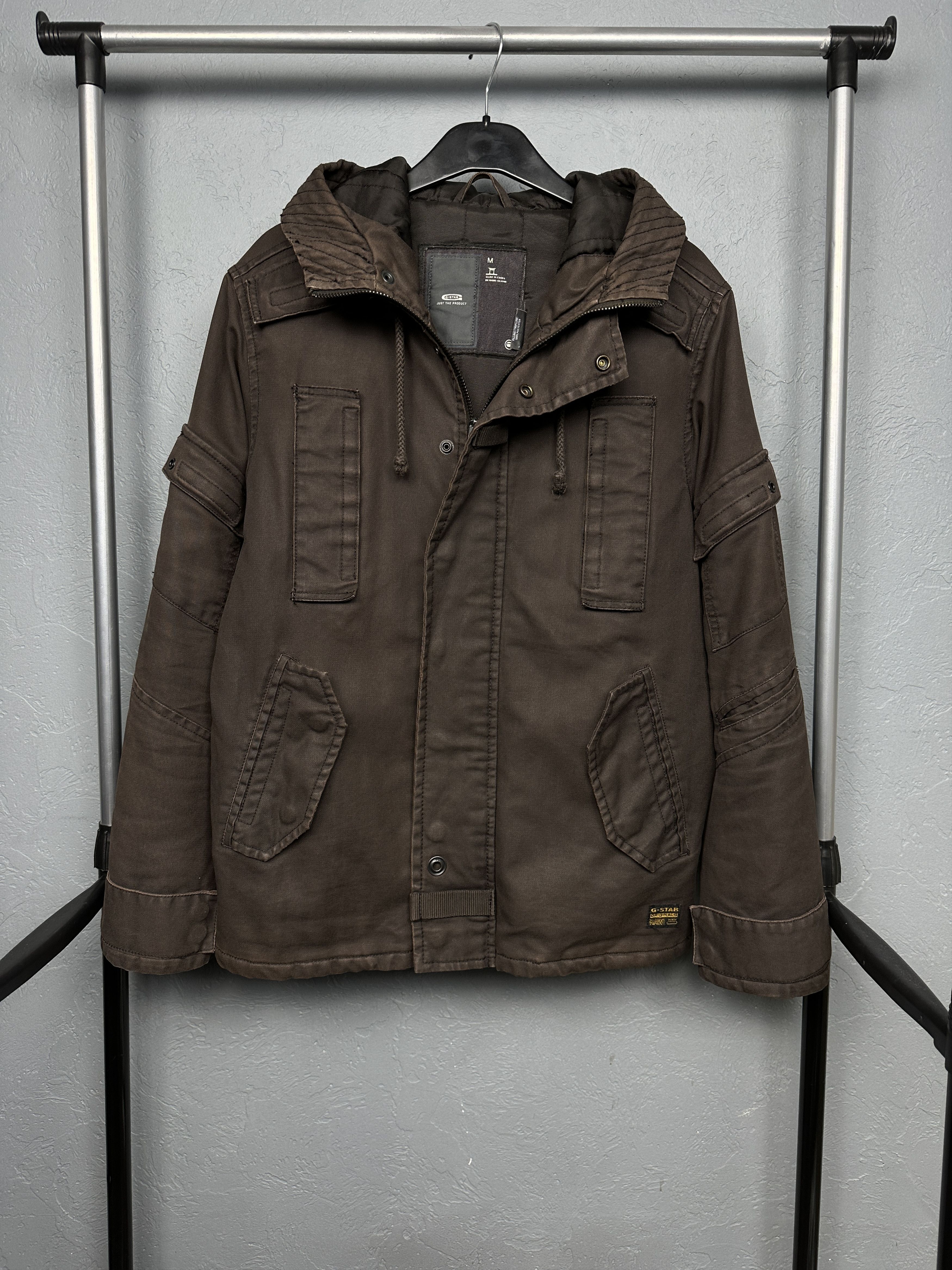 G-Star G Star Raw Mens Capter Jacket Waxed Style Wax Size US M / EU 48-50 / 2 - 1 Thumbnail