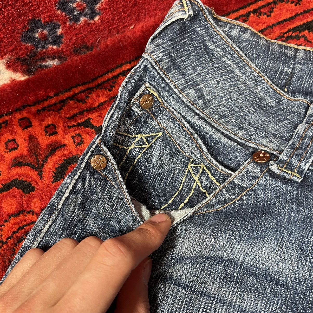True Religion True Religion Brand Jeans Vintage Y2K Flared Bootcut Denim Size 29" - 9 Thumbnail